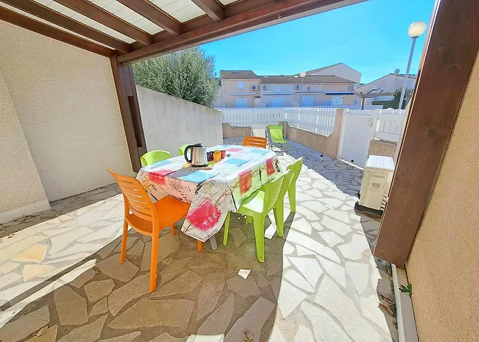 Maison Mitoyenne Climatisee Avec Terrasse Et Piscine A - Fr-1-326-474 Prázdninový dům Marseillan (Herault)